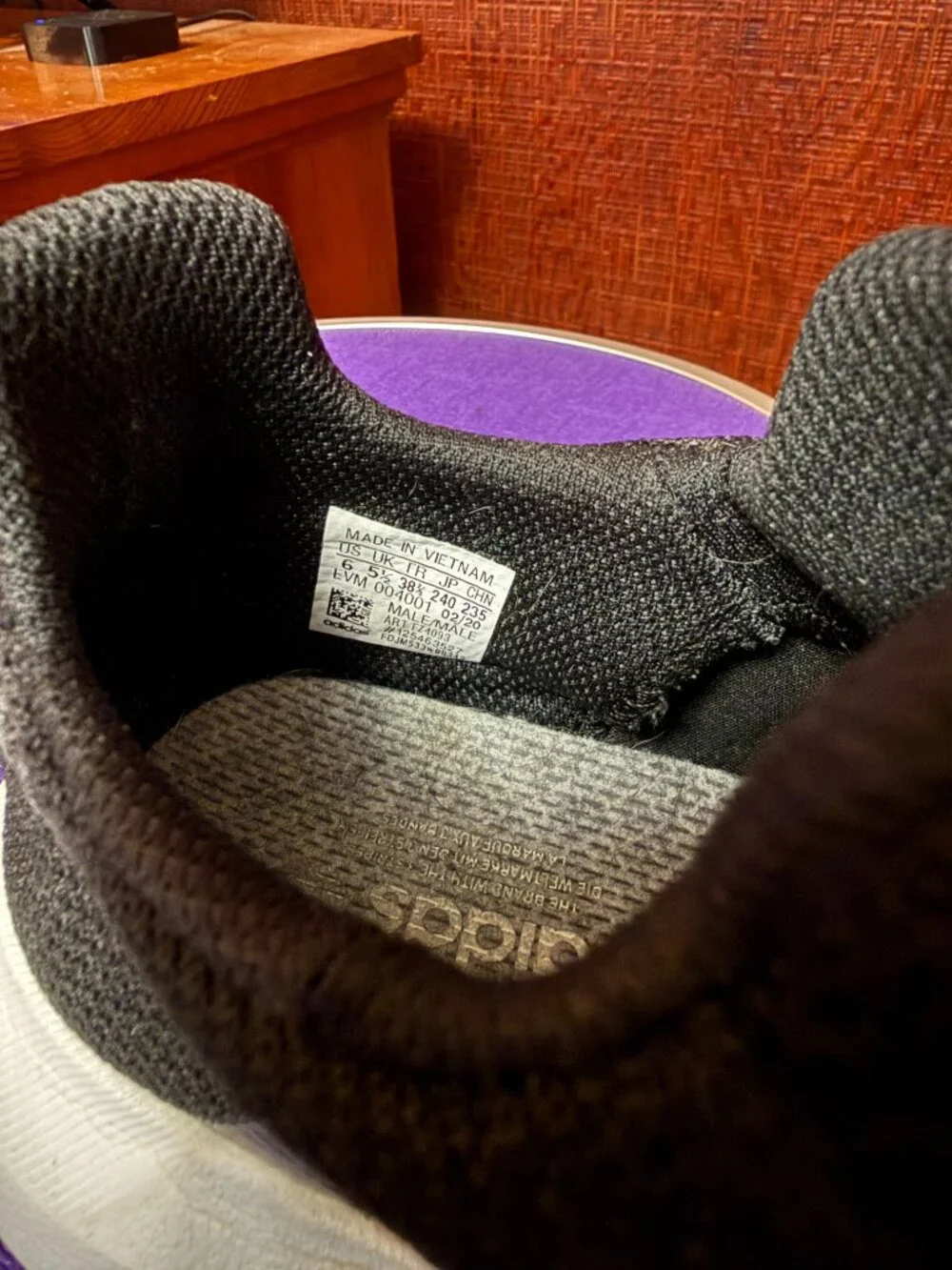 Adidas black